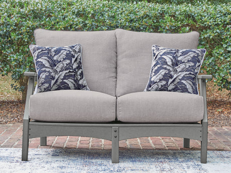 Sam's Furniture - Ashley Furniture - Cove Beach Outdoor - Loveseat w/Cushion - PCP803-835