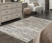 Sam's Furniture - Ashley Furniture - Gizela Rug - 5'3" x 7'3" Rug / Ivory/Beige/Gray - R404862