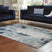 Sam's Furniture - Ashley Furniture - Leonelle Rug - 5'3" x 7'3" Rug / Cream/Blue/Gray - R404872