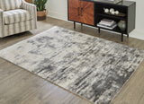 Sam's Furniture - Ashley Furniture - Gerdie Rug - 7'10" x 10' Rug / Cream/Gray - R404991