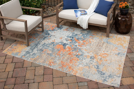 Sam's Furniture - Ashley Furniture - Wraylen Rug - 5'3" x 7' Rug / Multi - R405052