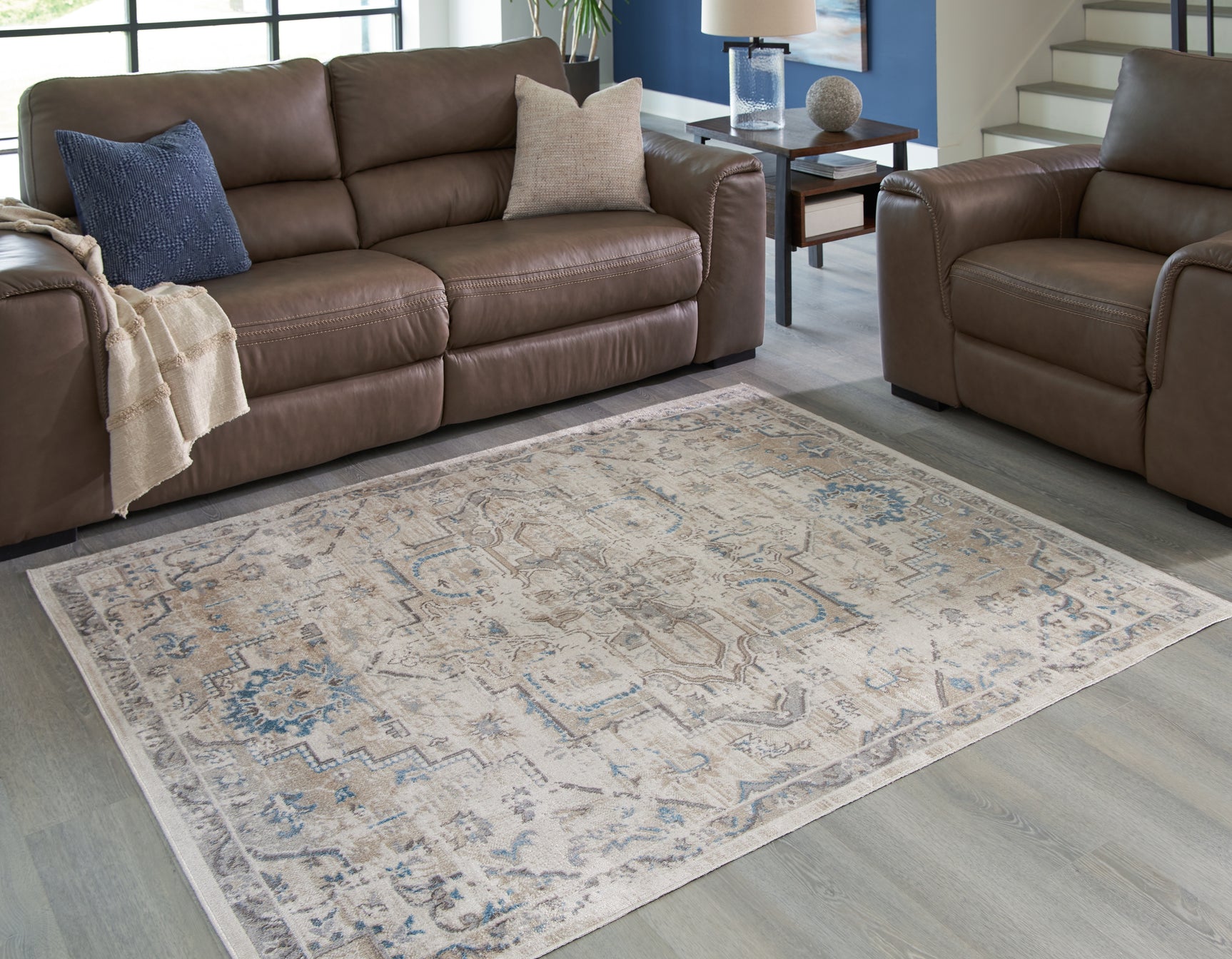 Sam's Furniture - Ashley Furniture - Barkham Rug - 7'10" x 10' Washable Rug / Multi - R405551