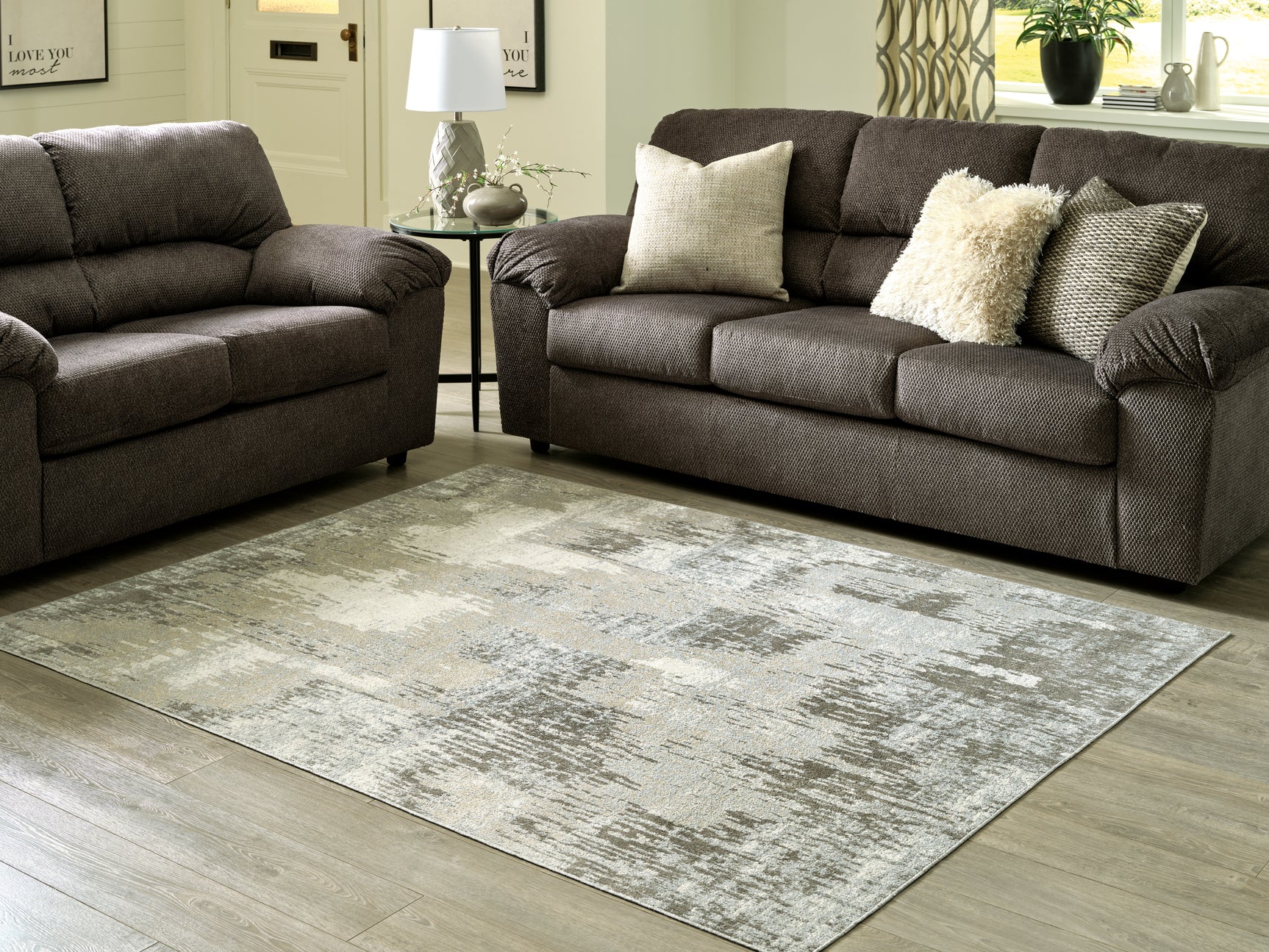 Sam's Furniture - Ashley Furniture - Arriston Rug - 5'3" x 7' Washable Rug / Multi - R405562