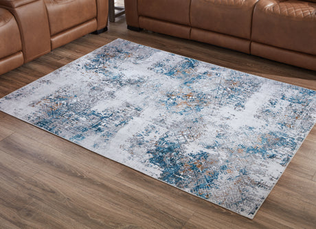 Sam's Furniture - Ashley Furniture - Garyard Rug - 5' x 7' Washable Rug / Multi - R405772