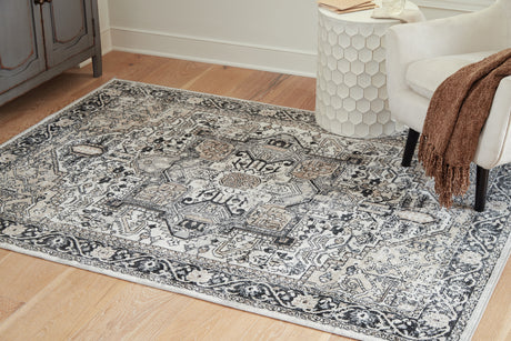 Sam's Furniture - Ashley Furniture - Gregmoore Rug - 5'2" x 6'10" Washable Rug / Multi - R405822