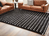 Sam's Furniture - Ashley Furniture - Minston Rug - 5' x 7' Rug / Black/White - R405952