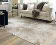 Sam's Furniture - Ashley Furniture - Grifflain Rug - 7'10" x 10'3" Washable Rug / Tan/Brown/Gray - R406231