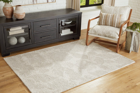Sam's Furniture - Ashley Furniture - Chadess Rug - 5' x 7' Rug / Linen/Taupe - R406362
