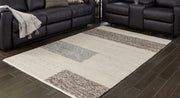 Sam's Furniture - Ashley Furniture - Barus Rug - 5' x 7' Rug / Beige/Brown/Gray - R406402