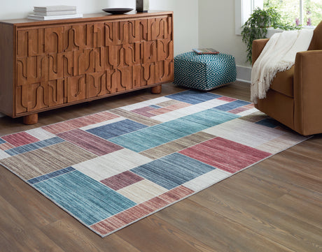 Sam's Furniture - Ashley Furniture - Numore Rug - 8' x 9'11" Washable Rug / Multi - R406661
