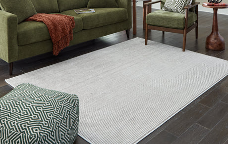 Sam's Furniture - Ashley Furniture - Eduring Rug - 5' x 7' Rug / Ivory/Taupe - R406692