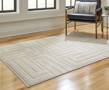 Sam's Furniture - Ashley Furniture - Darmondard Rug - 8' x 10' Rug / Cream/Taupe - R406941