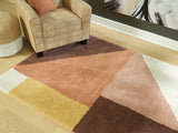Sam's Furniture - Ashley Furniture - Gailmore Rug - 8' x 10' Rug / Cream/Pink/Ocher - R407171