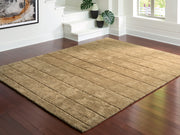 Sam's Furniture - Ashley Furniture - Luzmont Rug - Large Rug / Golden Brown - R408371