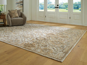 Sam's Furniture - Ashley Furniture - Sableridge Rug - Extra Large Rug / Ivory/Taupe/Camel - R408570