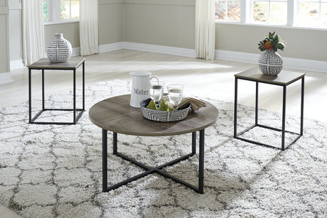 Sam's Furniture - Ashley Furniture - Wadeworth Table (Set of 3) - Occasional Table Set (3/CN) / Two-tone - T103-213