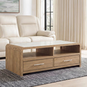 Sam's Furniture - Ashley Furniture - Dovander Coffee Table - Rectangular Cocktail Table - T1121-1
