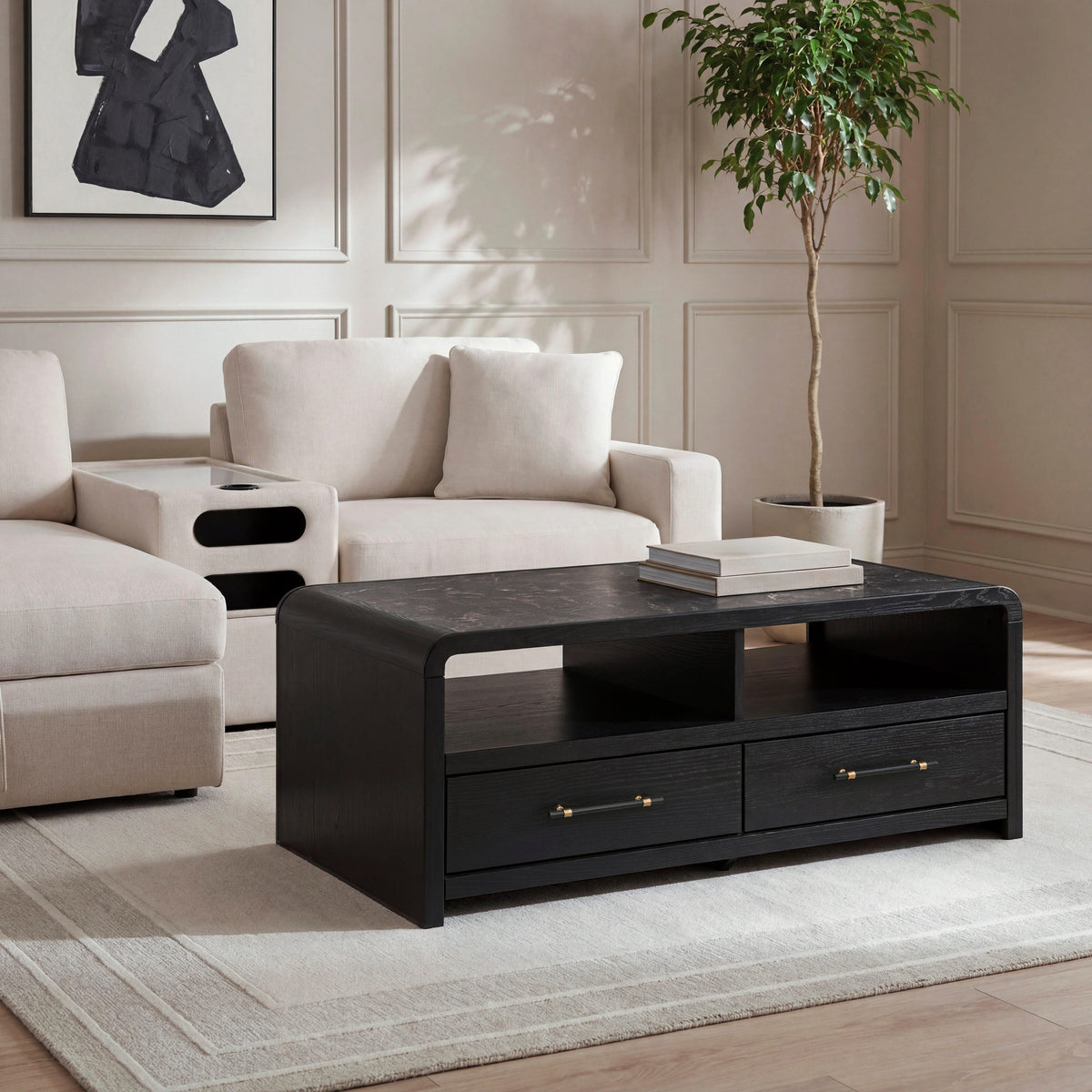 Sam's Furniture - Ashley Furniture - Clanden Coffee Table - Rectangular Cocktail Table - T1540-1