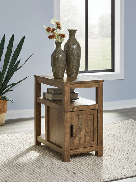 Sam's Furniture - Ashley Furniture - Fendenmore Chairside End Table - Chair Side End Table / Brown - T190-117