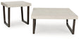 Sam's Furniture - Ashley Furniture - Westenfort Table (Set of 2) - Occasional Table Set (Set of 2) / Espresso/Gray - T202-12