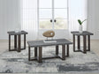 Sam's Furniture - Ashley Furniture - Dynnford Table (Set of 3) - Occasional Table Set (3/CN) / Gray/Brown - T216-13