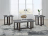 Sam's Furniture - Ashley Furniture - Dynnford Table (Set of 3) - Occasional Table Set (3/CN) / Gray/Brown - T216-13