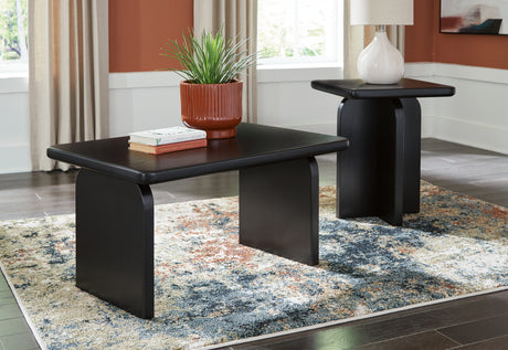 Sam's Furniture - Ashley Furniture - Mitchalli Table (Set of 2) - Occasional Table Set (Set of 2) / Black - T313-12