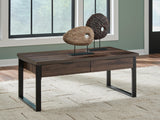 Sam's Furniture - Ashley Furniture - Wickman Falls Coffee Table - Rectangular Cocktail Table - T318-1