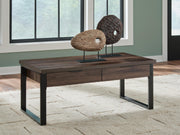 Sam's Furniture - Ashley Furniture - Wickman Falls Coffee Table - Rectangular Cocktail Table - T318-1