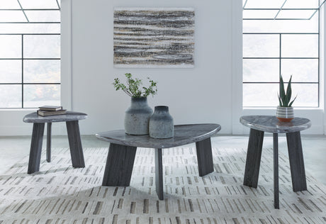 Sam's Furniture - Ashley Furniture - Bluebond Table (Set of 3) - Occasional Table Set (3/CN) / Gray - T390-13