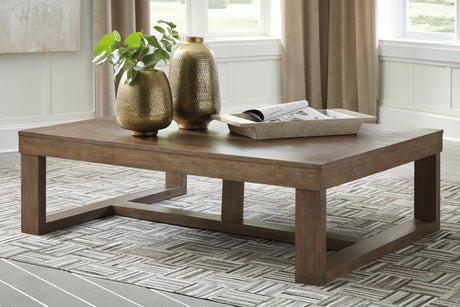Sam's Furniture - Ashley Furniture - Cariton Coffee Table - Rectangular Cocktail Table / Gray - T471-1