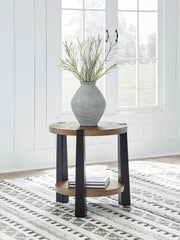 Sam's Furniture - Ashley Furniture - Ridgester End Table - Round End Table - T518-6