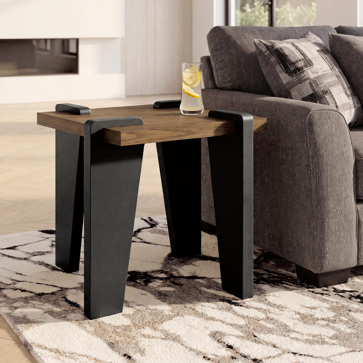 Sam's Furniture - Ashley Furniture - Weathermore End Table - Square End Table - T531-2