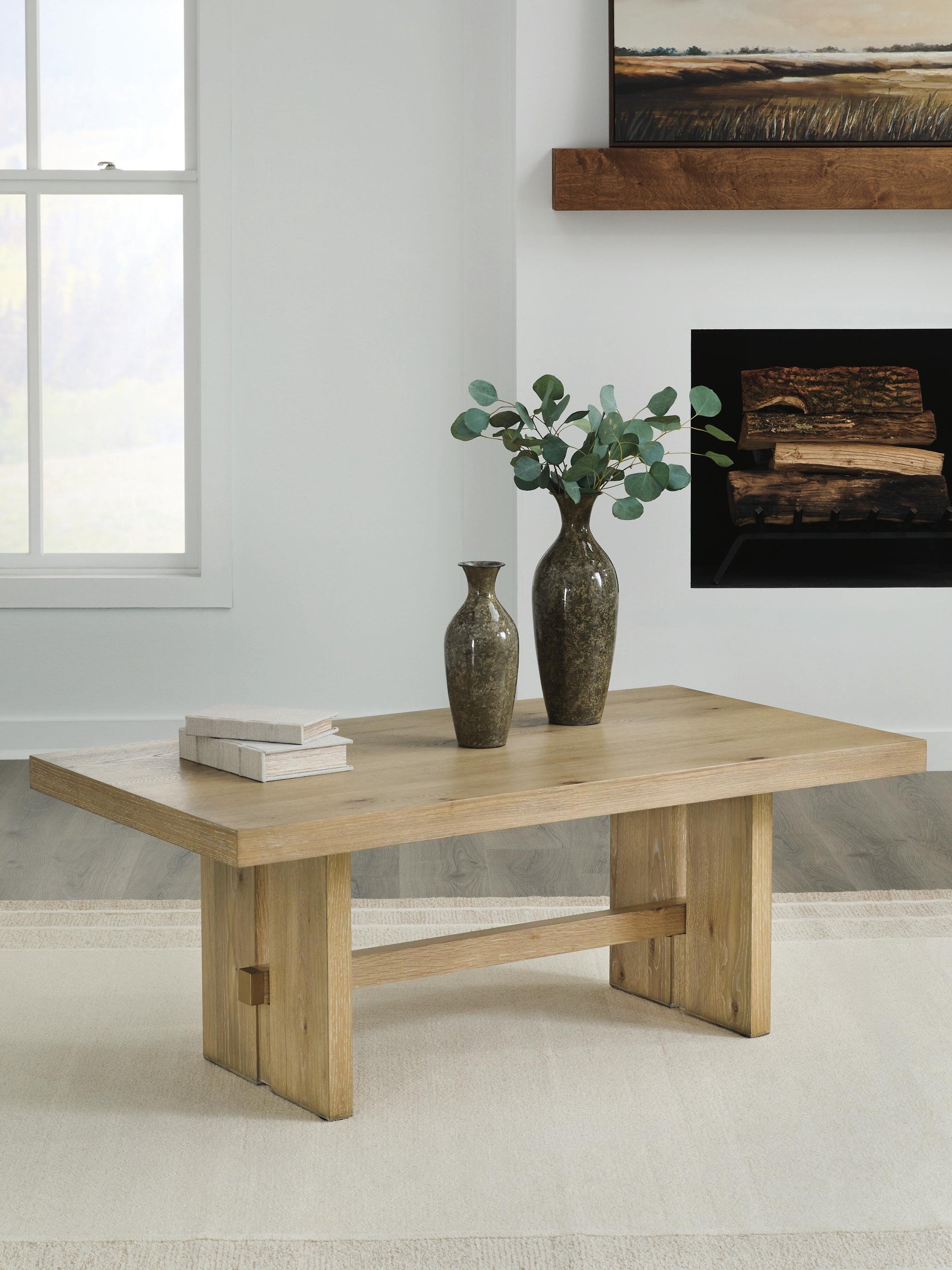 Sam's Furniture - Ashley Furniture - Crendlin Coffee Table - Rectangular Cocktail Table - T537-1