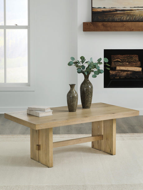 Sam's Furniture - Ashley Furniture - Crendlin Coffee Table - Rectangular Cocktail Table - T537-1