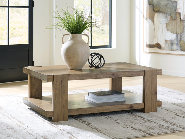 Sam's Furniture - Ashley Furniture - Flangren Coffee Table - Rectangular Cocktail Table - T553-1