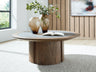 Sam's Furniture - Ashley Furniture - Dontayne Coffee Table - Round Cocktail Table - T563-8