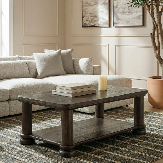 Sam's Furniture - Ashley Furniture - Bannette Coffee Table - Rectangular Cocktail Table - T605-1
