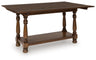 Sam's Furniture - Ashley Furniture - Sturlayne Flip Top Sofa Table - Flip Top Sofa Table / Brown - T609-4