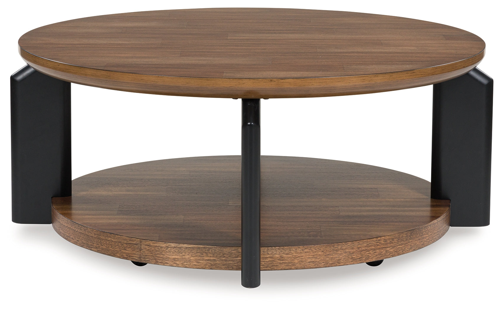 Kraeburn Coffee Table - Brown/Black Kraeburn Coffee Table - Brown/Black