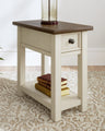 Sam's Furniture - Ashley Furniture - Bolanburg Chairside End Table - Chair Side End Table / Two-tone - T637-107