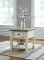 Sam's Furniture - Ashley Furniture - Bolanburg End Table - Rectangular End Table / Two-tone - T637-3
