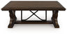 Sam's Furniture - Ashley Furniture - Maylee Coffee Table - Rectangular Cocktail Table / Dark Brown - T647-1