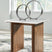 Sam's Furniture - Ashley Furniture - Isanti End Table - Square End Table / Light Brown/White - T662-3