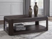 Sam's Furniture - Ashley Furniture - Carlibrie Lift-Top Coffee Table - Lift Top Cocktail Table / Warm Brown - T700-9