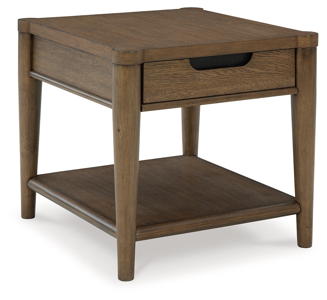 Roanhowe End Table - Brown Roanhowe End Table - Brown