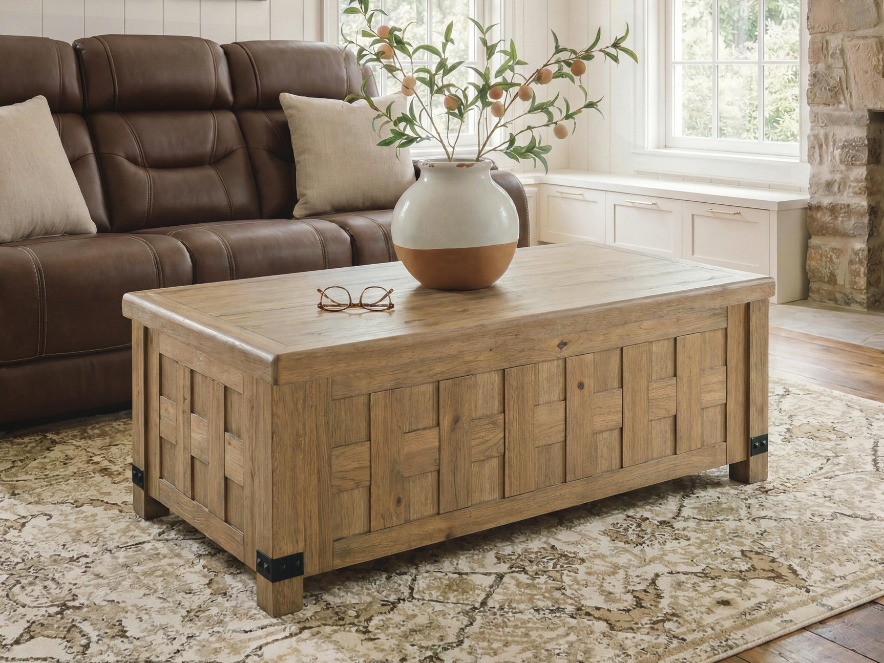 Sam's Furniture - Ashley Furniture - Ridgester Lift-Top Coffee Table - Lift Top Cocktail Table - T858-9
