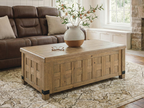 Sam's Furniture - Ashley Furniture - Ridgester Lift-Top Coffee Table - Lift Top Cocktail Table - T858-9