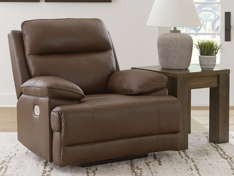 Sam's Furniture - Ashley Furniture - VonRyan Living Room - PWR REC Loveseat/CON/ADJ HDRST / Tobacco - U1040018