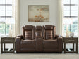 Sam's Furniture - Ashley Furniture - High Impact Living Room - PWR Recliner/ADJ Headrest / Tobacco - U1060113